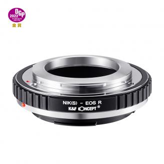 NIK(S)-EOS R Manual Focus Compatible with Nikon(S) Lens to Canon EOS R Mount Camera Body Lens Mount Adapter