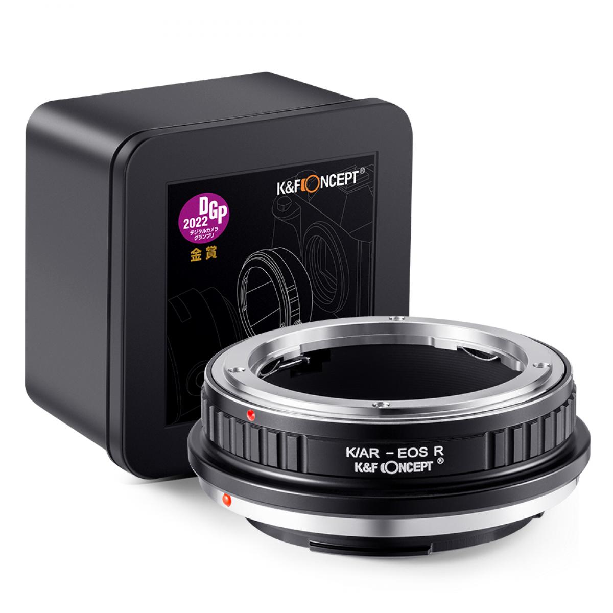 Konica AR レンズマウントアダプターの Canon EOS R カメラ - K&F Concept