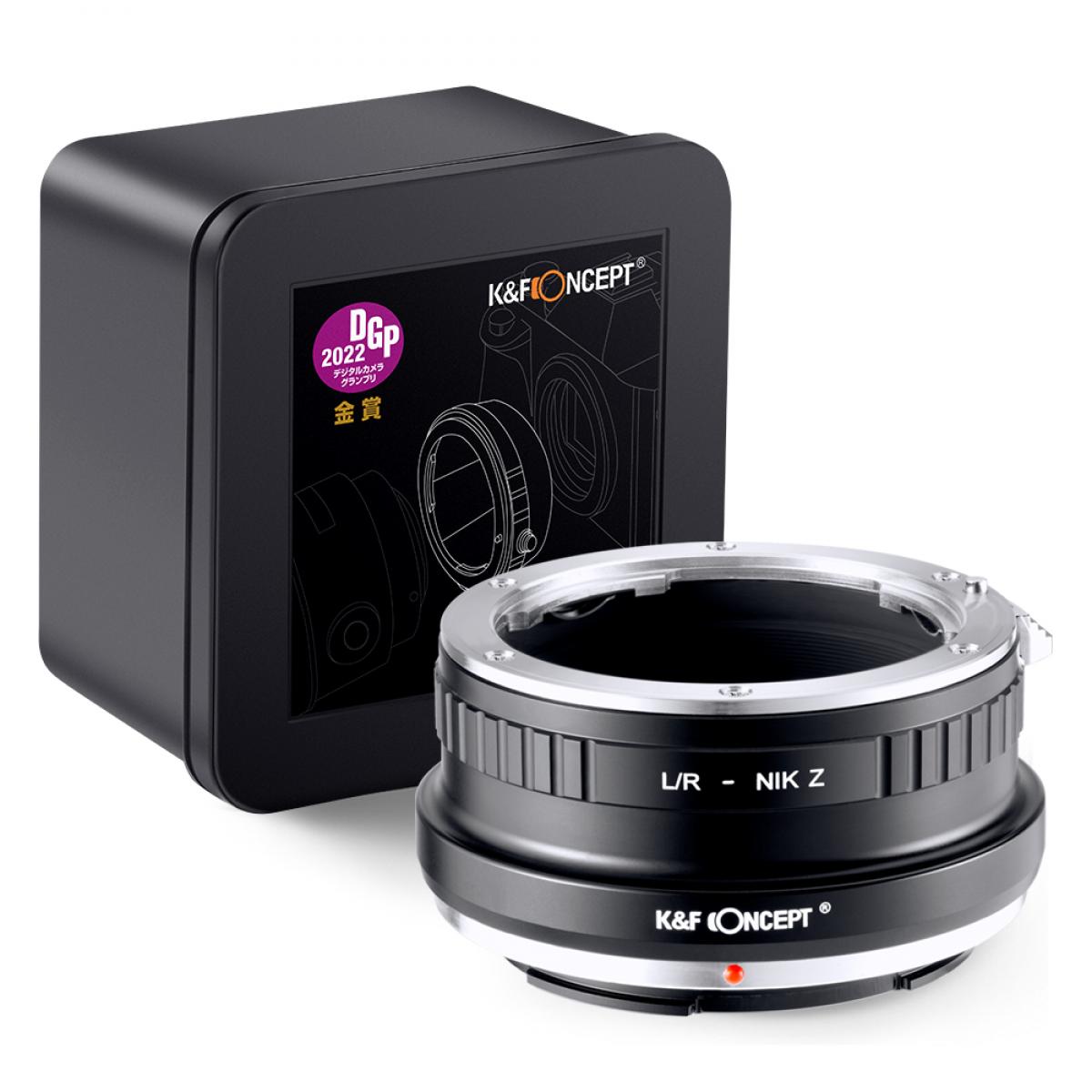 Leica R Series Lenses to Nikon Z Series Mount Camera High Precision Lens  Adapter, L/R-NIK Z