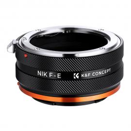 Lente de la serie F de Nikon a cámara con montura de la serie E de Sony, adaptador de montura de lente de alta precisión NIK-NEX IV PRO