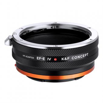 Canon EF Series Lens to Sony E Series Mount Camera, EOS-NEX IV PRO High Precision Lens Mount Adapter