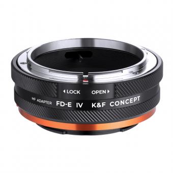 Canon FD/FL Series Lens to Sony E Series Mount Camera, FD-NEX IV PRO High Precision Lens Mount Adapter