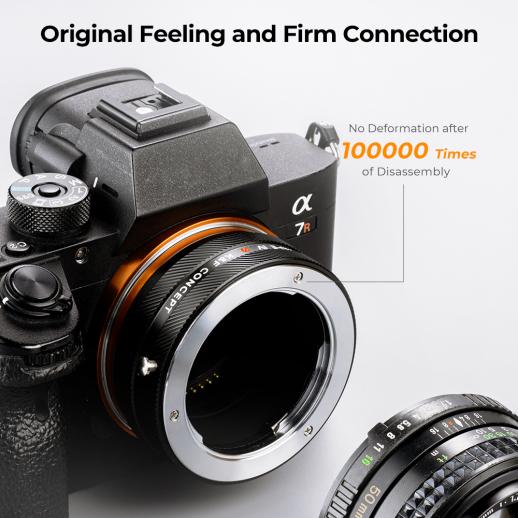 Minolta MD MC SR Lens to Sony E Camera mount adapter NEX-5R N ILCE 6000 5T 5N 7R 