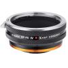 K&F Concept IV PRO EF/EF-S to FX Lens Mount Adapter with Aperture Control Ring, Compatible with Canon EF&EF-S Series Lens and Compatible with Fujifilm Fuji X-Series X FX Mount Cameras