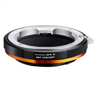 IV PRO L/M-E Lens Mount Adapter with Aperture Control Ring, Compatible with Leica M Series Lens to Sony-E NEX Mount Camera Body with Matting Varnish Design
