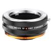 K&F Concept Minolta (SR / MD / MC) Lens Mount to Fuji X Camera Body Adapter Ring, matte lacquer, MD-FX FIT ART