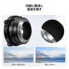 PL-RFマウントレンズアダプター、PLマウントレンズコンバーターからRFマウントカメラアダプターへの対応