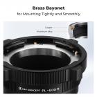 PL-RF Mount Lens Adapter, Compatible with PL Mount Lens Converter to RF Mount Cameras Adapter
