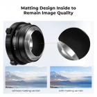 PL-RF Mount Lens Adapter, Compatible with PL Mount Lens Converter to RF Mount Cameras Adapter