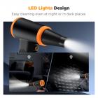 K&F Concept 12-1 Brushless Compressed Air Duster, 3 Gear Adjustable, Super Wind Power,Rechargeable&Portable,for Deep Computer Clean, Keyboard, Car Dry, Home - Replace Compressed Air Cans