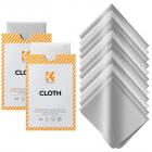 K&F Concept Premium Microfiber Cleaning Cloths, Lens Cleaning Cloth for Camera Lenses, Eyeglasses, Screens, Cameras, Tablets -Washable, 12 Pack, 6 x 7 inches (15 x 18 cm)