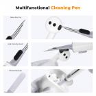 K&F Concept Airpod Cleaner Cleaning Tool Kit, Multi-Function Clean Pen with Soft Brush Flocking Sponge for Cleaning Bluetooth Earphones