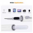 K&F Concept Airpod Cleaner Cleaning Tool Kit, Multi-Function Clean Pen with Soft Brush Flocking Sponge for Cleaning Bluetooth Earphones