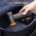 K&F Concept Brushless Compressed Air Duster, 3 Gear Adjustable, Super Wind Power,Rechargeable&Portable,for Deep Computer Clean, Keyboard, Car Dry, Home - Replace Compressed Air Cans