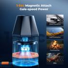 K&F Concept 2025NEW Magnetic Compressed Air Duster, Electric Air Duster 300000RPM 3 Gear Adjustable Super Wind Power Rechargeable Brushless Motor for Computer, Keyboard, Car, Home,Outdoor Cleaning