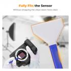 K&F Concept 2-1 16mm Full Frame Sensor Cleaning Swab & Viewfinder Cleaning Swab, DSLR SLR Digital Camera CMOS and CCD Sensor Cleaning Swab Kits for Nikon Sony Canon Camera Clean