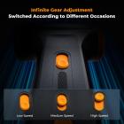 K&F Concept Compressed Air Duster, 3 Gear Adjustable 110000RPM Electric Air Duster, Adjustable&Portable Air Blower for Deep Computer Clean, Keyboard, Car Dry, Home - Replace Compressed Air Cans