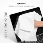 K&F Concept 3-delige set microvezel lensreinigingsdoekjes 30x30 cm, wasbaar, herbruikbaar, vacuümverpakt, groot formaat microvezeldoekjes voor camera's, verrekijkers, VR-headsets en zonnebrillen