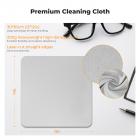 K&F Concept 3-delige set microvezel lensreinigingsdoekjes 30x30 cm, wasbaar, herbruikbaar, vacuümverpakt, groot formaat microvezeldoekjes voor camera's, verrekijkers, VR-headsets en zonnebrillen