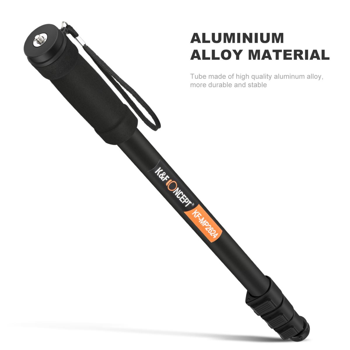 DSLR Camera Monopod 4Section 67"/171CM Compact KENTFAITH