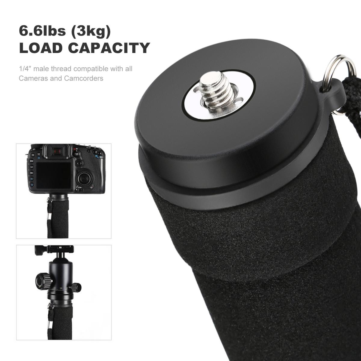 K&F Camera Monopod,4Section 67"/171CM Compact Portable Travel DSLR