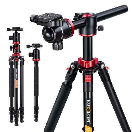 K&F Concept SA254T1 Travel Camera Tripod Best Tripod with Monopod for DSLR  SLR - KENTFAITH