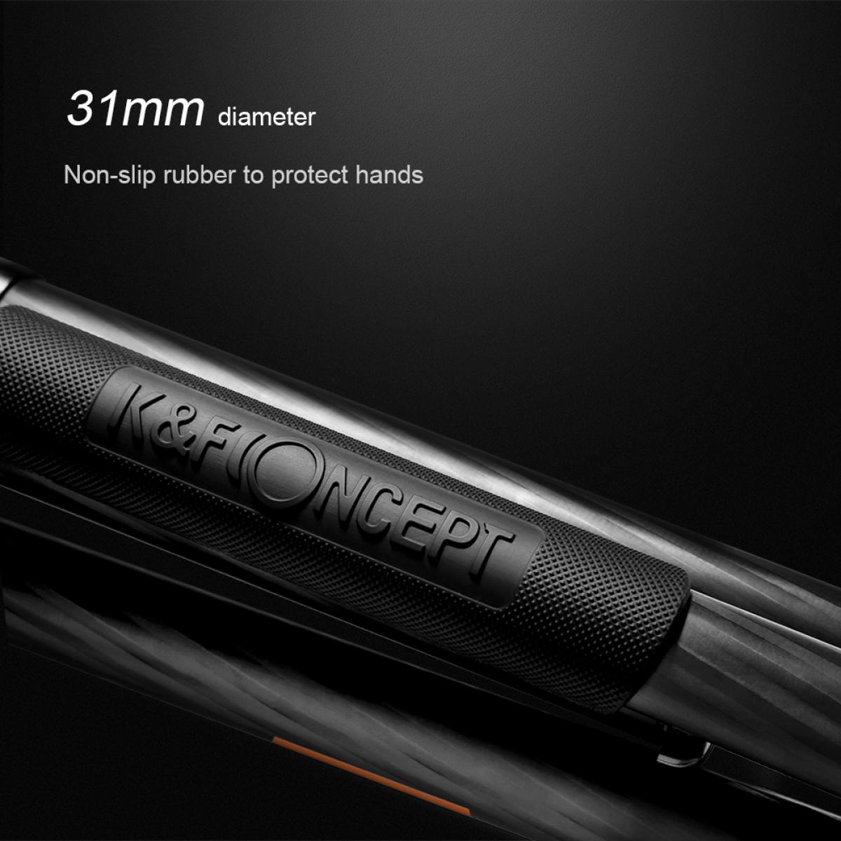 TC3134C Profissional Carbono Tripod Monopod Kit para DSLR Camera Ball Cabeça 4 Seções