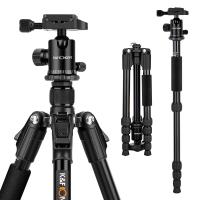 52″/134cm Aluminum Lightweight Compact Tripod 10kg/22.04lbs Load Capacity for Canon, Nikon DSLR Camera  (Ship to US only) (TM2515B)