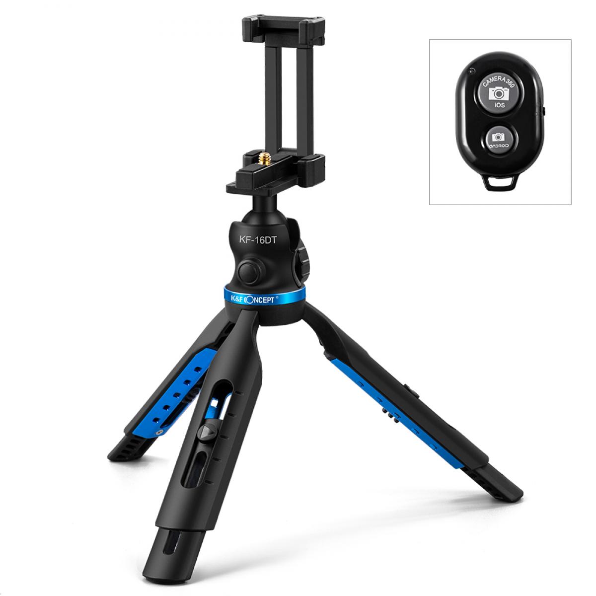 Mini Tripod Cell Phone Clip Holder, Compatible with Phone, Smartphones, Gopro, Webcams, Compact Cameras DSLRs