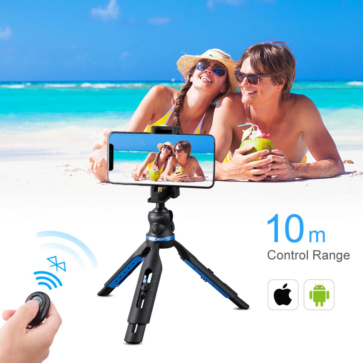 Mini Tripod Cell Phone Clip Holder, Compatible with Phone, Smartphones, Gopro, Webcams, Compact Cameras DSLRs