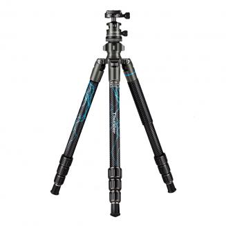 TC2634 (Blue) Carbon fiber Tripod Lightweight Portable for Travel Photography