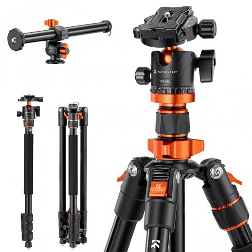 K234A7 S210 Overhead Camera Tripod DSLR Flexible Travel Tripod