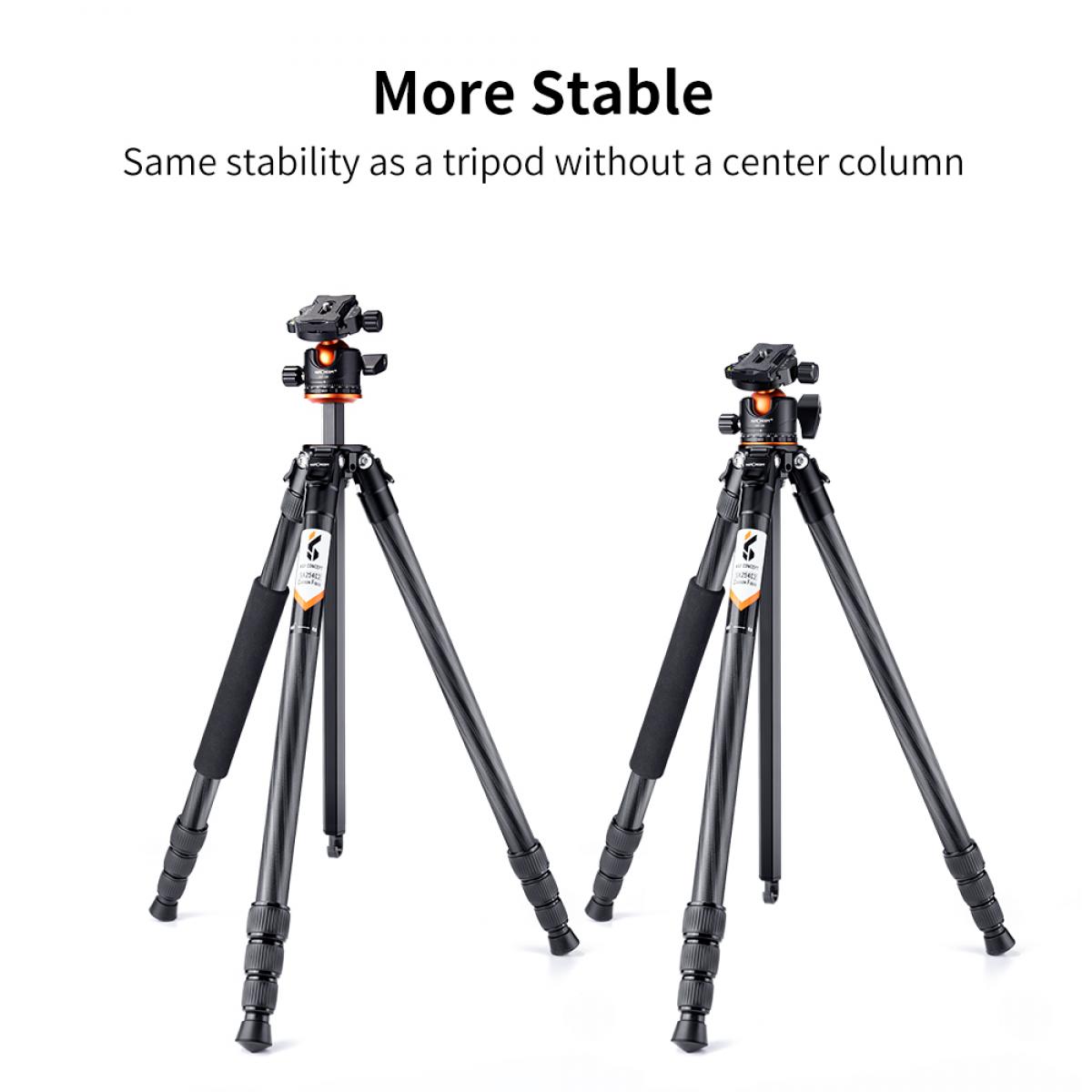 Travel MonopodLightweight Travel Tripod K&F Concept KENTFAITH