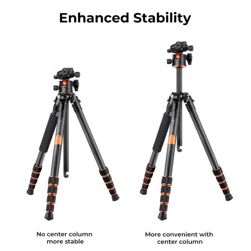 ARTCISE AS75C+LB44 Carbon Fiber Tripod – 68.1
