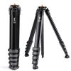 Compact Travel Tripod Aluminium Alloy Camera Tripod 15kg/33.07lbs Load 70