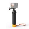 Gopro Waterproof Floating Handgrip Buoyancy Selfie Stick,Quick Release System,Silicone Grip Handle And Orange Anti-Loss Rope,For Gopro, Action, Insta,Bottom 1/4 Interface For Most Other Action Cameras