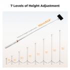 K&F CONCEPT 63'' Magnetic Selfie Stick Tripod, Lightweight Cellphone Stand with Wireless Remote, Compatible with iPhone 17 Pro Max/16/15/14/13/12 Series and All Phones