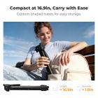 K&F CONCEPT 57.9'' Tripod for Phone& Camera, Compact Portable Travel Tripod