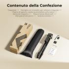 Treppiede leggero per fotocamera e telefono, 42,5 cm (16,7") da chiuso con piastra a sgancio rapido, supporto per telefono e tracolla, altezza massima 158 cm (62,2"), portata 3 kg, supporto per fotocamera per fotografia e DSLR/iPhone K&F CON
