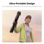 Lightweight Camera Tripod for Phone, 16.7"(42.5cm) Folded with Quick Release Plate, Phone Holder & Strap, Max 62.2"(158cm) Height, 3kg Load, Camera Stand for Photography & DSLR/iPhone K&F CONCEPT