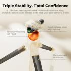 63" Aluminum Travel Camera Tripod with Arca-Compatible Ball Head, Compact Portable Lightweight Tripod Weighs 2.6 lb, Max Load 22 lb for DSLR Mirrorless Spotting Scope iPhone Teleprompter K&F CONCEPT