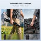 K&F Concept 63" Camera Tripod with Fluid Head, Lightweight Aluminum Video Tripod for Vlogging, Travel & Live Streaming