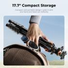 73" Aluminum Compact Camera Tripod, Portable Travel Tripod Compatible with iPhone, 22 lbs Capacity Arca Swiss Ball Head for DSLR Mirrorless, Laser Level, Hunting K&F CONCEPT