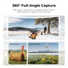 73" Aluminum Compact Camera Tripod, Portable Travel Tripod Compatible with iPhone, 22 lbs Capacity Arca Swiss Ball Head for DSLR Mirrorless, Laser Level, Hunting K&F CONCEPT