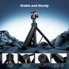 25.6"/65cm Magnetic Quick Release Tripod Compatible with DJI Osmo Nano/Osmo Action 6, 2-in-1 Extendable Handle with Extension Rod, 360° Ball Head Selfie Stick, Vlogging Stand/Accessories K&F CONCEPT