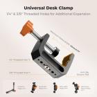 K&F CONCEPT Desk Webcam Camera Mount 27.5" Gooseneck Arm with 1/4" Screw