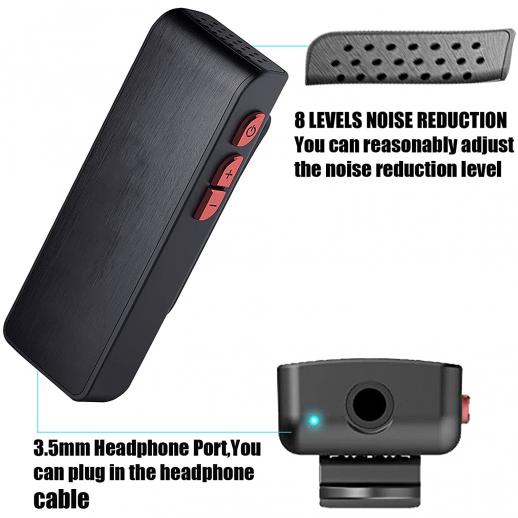RODE Wireless PRO 2-Person Clip-On Wireless Microphone System/Recorder with  Lava