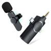 AP031 Wireless Lavalier Microphone 3-in-1 Plug-Play Noise Reduction Auto-Sync