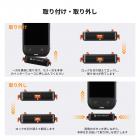 K&F Concept マグネット式クイックリリースマウント Insta360 X5対応、安全ロック付きアルミニウム合金ブラケットベース/三脚、自撮り棒スタンド、アクションカメラVlogアクセサリー用1/4インチネジ穴