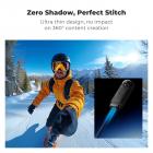 K&F Concept Magnetic Quick Release Mount Compatible with Insta360 X5, Aluminum Alloy Bracket Base with Safety Lock/1/4” Screw Hole for Tripod, Selfie Stick Stand, Action Camera Vlogging Accessories